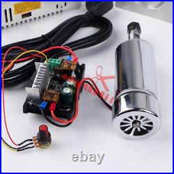 CNC 300W ER11 spindle motor Kit + Power supply + 52mm Clamp + speed controller