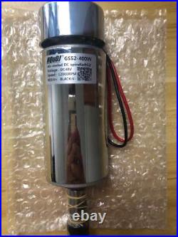 CNC Air Cooled 400W Spindle Motor PWM+ROUTER Speed Controller+Motor Mount