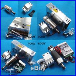 CNC Air cooled Engraver Spindle Motor DC12V-48V 12000r ER11 200With300With400With600W