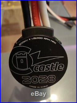 Castle Creations 2028 Motor And Mamba Xl Esc great for any 1/5 conversion
