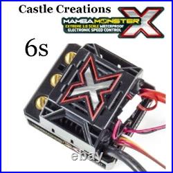 Castle Creations Mamba Monster X 6s-2200kv Motor Combo & QS8 Connector Attached