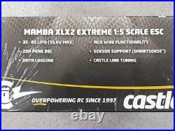 Castle Creations Mamba XLX 2 1/5 Sensored Brushless ESC/Motor Combo 1100Kv New