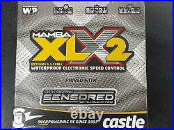 Castle Creations Mamba XLX 2 1/5 Sensored Brushless ESC/Motor Combo (800Kv) New