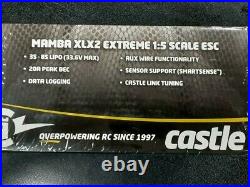 Castle Creations Mamba XLX 2 1/5 Sensored Brushless ESC/Motor Combo (800Kv) New