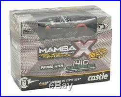 Castle Creations Mamba X SCT 1/10 Brushless Combo with1410 Sensored Motor