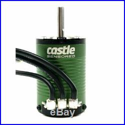 Castle Creations SW4 WP Sensorless ESC with 1410-3800 5mm Sensor Motor Combo