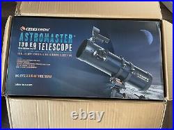 Celestron Astromaster 130EQ Astronomical Telescope 31045 Brand New Never Used