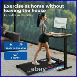 Centra Electric Treadmill Walking Pad Remote Control Fitness Home Office Gym