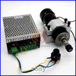 Clamp+ER11 0.5W CNC Air cooled Engraver Spindle Motor+ Speed Governor Controller