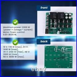 DC 1055V 12V 24V 36V 48V 55V 100A Motor Speed Controller PWM HHO RC