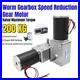 DC 12V/24V Worm Gear Speed Reducer Gearbox Electric Gear Motor High Torque