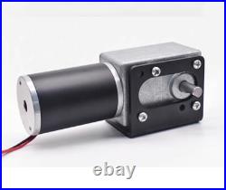 DC 12V/24V Worm Gear Speed Reducer Gearbox Electric Gear Motor High Torque DC 12V/24V Worm Gear Speed Reducer Gearbox Electric Gear Motor High Torque