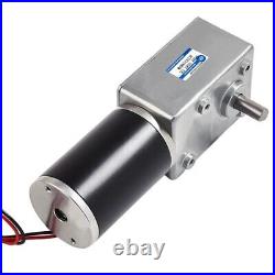 DC 12V/24V Worm Gear Speed Reducer Gearbox Electric Gear Motor High Torque DC 12V/24V Worm Gear Speed Reducer Gearbox Electric Gear Motor High Torque