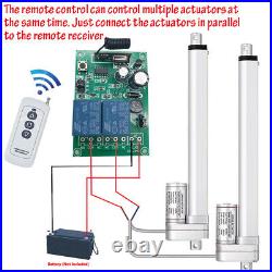 DC 12V Linear Actuator Motor 1652 80N 300N 2000N Fast Speed Remote Controller