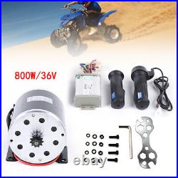 DC 36V 800W Electric Scooter Go Kart Brush Motor Conversion Kit+Speed Controll