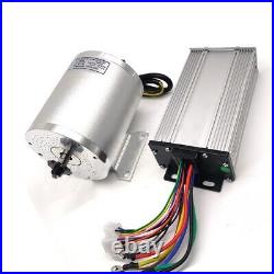 DC Motor Kit Scooters ATVs High Efficiency High Speed Controller Long Lifespan