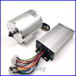 DC Motor Kit Scooters Mopeds High Speed Controller Low Noise 48V Brushless Motor