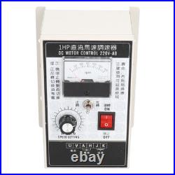 DC Motor Speed Controller 750W Adjustable Speed 1HP Motor Governor For Electric