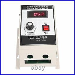 DC Speed Control Switch 220V Durable 1-1800rpm 750W Motor Regulator LED Display