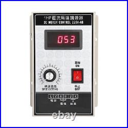 DC Speed Control Switch 220V Durable 1-1800rpm 750W Motor Regulator LED Display