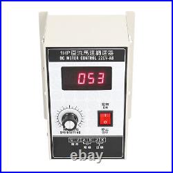 DC Speed Control Switch 220V Motor Regulator 750W Durable LED Display Aluminium