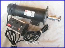 Dayton 1F798 Permanent Magnet DC Motor With Speed Control 90V DC, 1725RPM. 10.6A