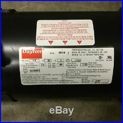 Dayton 1F800 DC Motor With 1F800H Speed Control, Power 1/2 HP, Voltage 90 VDC