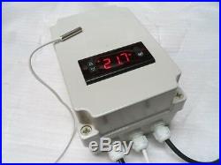 Digital Silent Fan Speed Controller 3A No Motor Hum Growroom Temperature Control