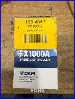Dkm Fx1000a / Fx1000 Digital Speed Motor Controller