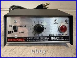 Dremel 219 T2 Table Top Motor Speed Control For MOTO 120V 245 250 260 270 280