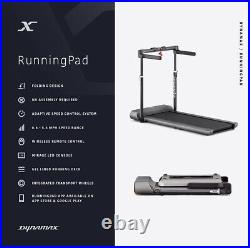 Dynamax Runningpad Folding Treadmill Black (DYCV-10221) EXCELLENT CONDITION