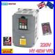 EU? HY 4KW 220V Inverter VFD Frequency Drive Speed Control 5HP 18A & 2M Cable