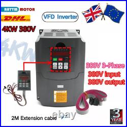 EU? HY 4KW 5hp VFD 380V 3-phase input Variable Frequency Drive Speed Controller