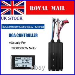 Ebike 48V-72V 80A Controller+S900 Display Speed Meter for Brushless Motor FS Ebike 48V-72V 80A Controller+S900 Display Speed Meter for Brushless Motor FS