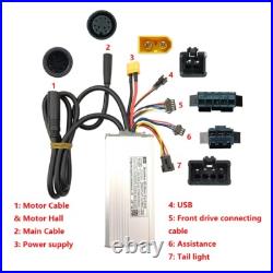 Ebike Motor Brushless Speed Controller 48V 52V 25A for Electric Bicycle Scooter Ebike Motor Brushless Speed Controller 48V 52V 25A for Electric Bicycle Scooter