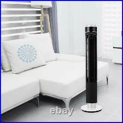 EcoAir Halo Low Energy DC Tower Fan 12 Speed Timer Remote Control Oscillation