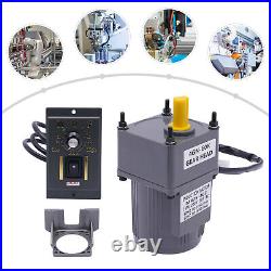 Electric AC Gear Motor Variable Speed Controller Reduction Motor 160 25W