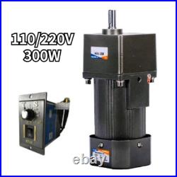 Electric AC Motor Adapter Gear Box Motor Speed Variable Controller 300W 220/110V