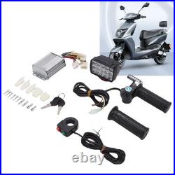Electric Bike Controller Kit 1000W Brushed Motor Speed Controller With Twist NEW