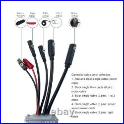 Electric Bike Motor Controller 15A Common Speed Controller 36V 48V With S866 EC