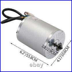 Electric Brushless DC Motor withControl, 48V 2000W 4300Rpm High Speed Motor
