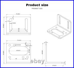 Electric Gear Motor Controller 12/24VHigh Torque Worm Gear Speed Reducer Gearbox Electric Gear Motor Controller 12/24VHigh Torque Worm Gear Speed Reducer Gearbox
