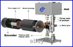 Electric Gear Motor Controller 12/24VHigh Torque Worm Gear Speed Reducer Gearbox Electric Gear Motor Controller 12/24VHigh Torque Worm Gear Speed Reducer Gearbox