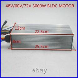 Electric Motor With BLDC Controller 3-Speed Throttle For Electric Scooter 72V