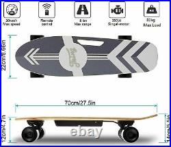 Electric Skateboard, Wireless Remote Control, 20 KM/H, 350W Motor, 3-Speed Modes