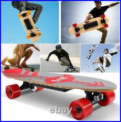 Electric Skateboard, Wireless Remote Control, 20 KM/H, 350W Motor, 3-Speed Modes