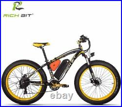 Fat 26'' 48v 17Ah 1000w E Mountain e-Bike outdoor Snow Speed + Motor controller