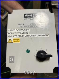 Flakt woods intake/extract fan motor with speed controller 3 Phase