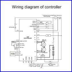 For CURTIS PMC 1228-2901 24V Permanent Magnet Motor Speed Controller Supply