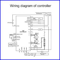 For CURTIS PMC 1228-2908 110A Permanent Magnet Motor Speed Controller Supply CUT